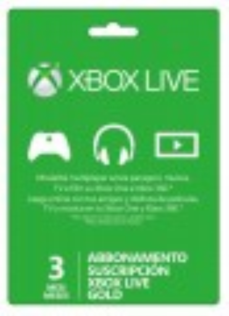 MICROSOFT Xbox Live Gold abbonamento 3 mesi